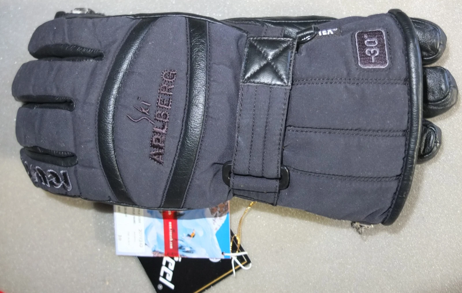 Reusch Gore-Tex Alpine Ski Snowboard Arlberg -30° Gloves Winter Gloves Size 10