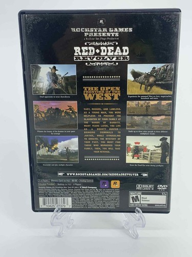 Red Dead Revolver (Sony PlayStation 2, 2004) PS2 Game CIB w/ Manual - Picture 2 of 5