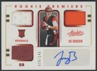 2020 Panini Absolute #201 Joe Burrow RPA RC Rookie Triple Patch AUTO /149