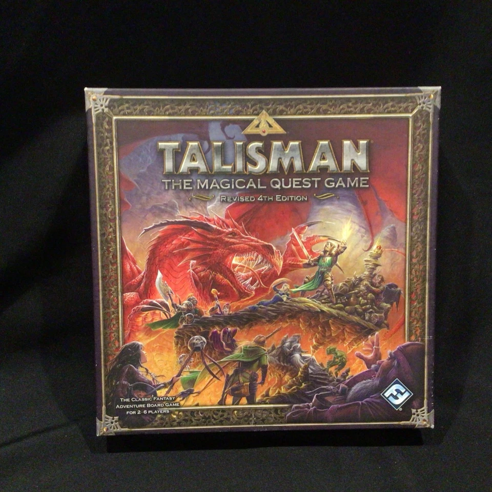 25% OFF SALE! Talisman Magical Quest Board Game FFG Revised 4th Edition COMPLETE - Image 2 of 4