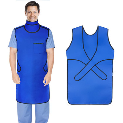 0.5Mmpb Lead Apron for X-Rays - Dental Lab Protection Apron with Thyroid Shield