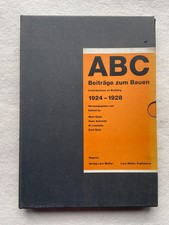 ABC. Beiträge zum Bauen 1924-28. Hrsg. von Mart Stam, Hans Schmidt, El Lissitzky