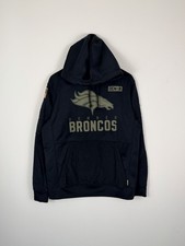 Nike NFL Denver Broncos Salute to Service Hoodie Large On Field Gear Sweatshirt