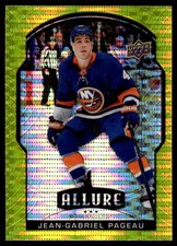2020-21 Upper Deck Allure Yellow Taxi Jean-Gabriel Pageau New York Islanders #30