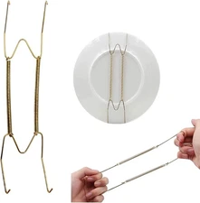 8 10 12 14 16Inch Plate Hangers for Walls Dish 16in, as picture show 