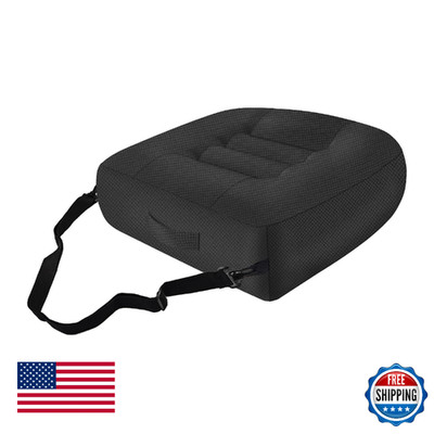 runfider Car Booster Bandage Seat Cushion for Short Adults Thick Breathable Mesh