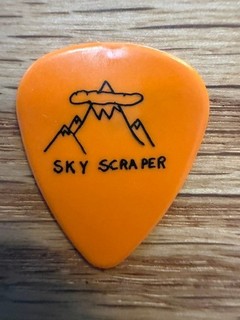 STEVE VAI / 1988!!! / DAVID LEE ROTH / SKYSCRAPER / TOUR GUITAR PICK