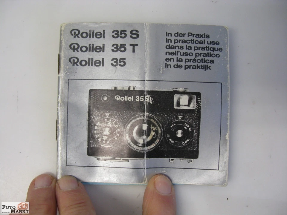 Rollei 35, 35S, 35T IN The Practice Guide D+E Instruction Book (Multi) - Image 2 of 2