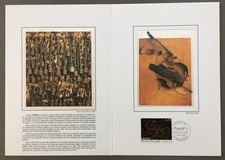 France, 1996, Encart Cérès, 1ᵉʳ jour du timbre N°3023, Tableaux ARMAN
