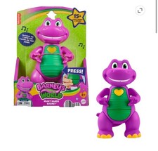 Barney's World HEART HANDS BARNEY 6" Figure 15 Sounds Songs Phrases Light Up