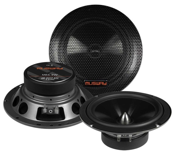 Musway ME-6.2W Kickbass Lautsprecher 16,5 Cm-image