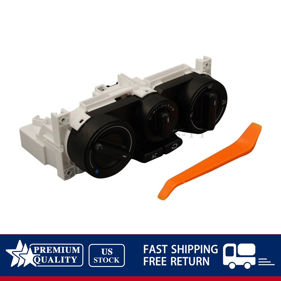 Interruptor de módulo de control de clima panel de control de calefacción de aire acondicionado para VW Beetle 1C0820045C Foto 3 de 4