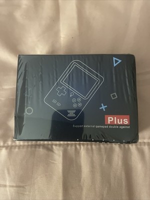 Plus Game Box 400 in 1 Plus Handheld Gamepad New in box BLACK
