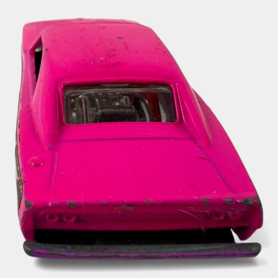 Dodge Dragster Matchbox Superfast Nº 70, Rosa, Base Púrpura Rara Foto 4 de 4