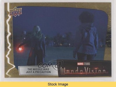 2022 Marvel Studios' WandaVision Gold Wanda Maximoff #43 READ 1tr