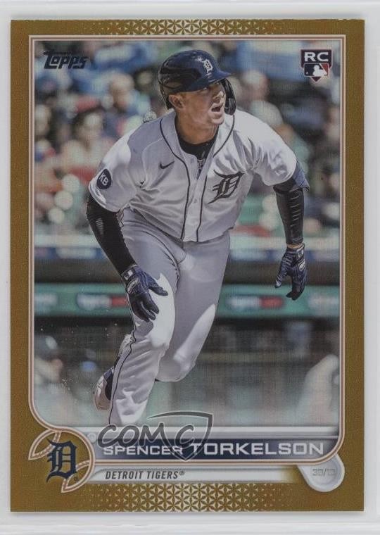 2022 Topps Update Gold Foil Spencer Torkelson #US20 04eb