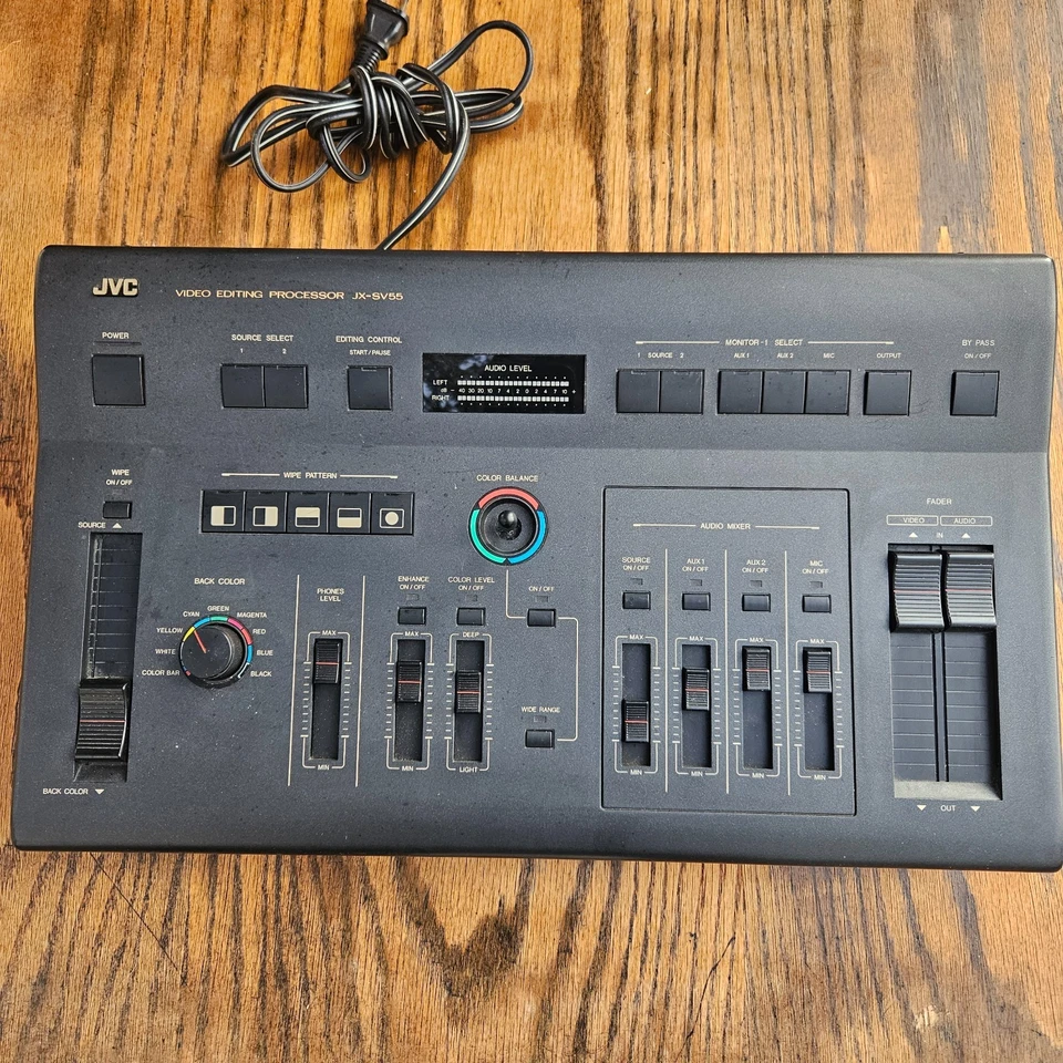 JVC JX-SV55 Video Editing Processor  - Image 2 of 4