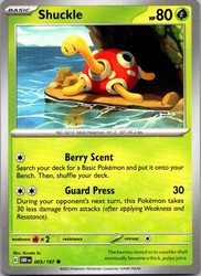 Shuckle 005/197 Obsidian Flames