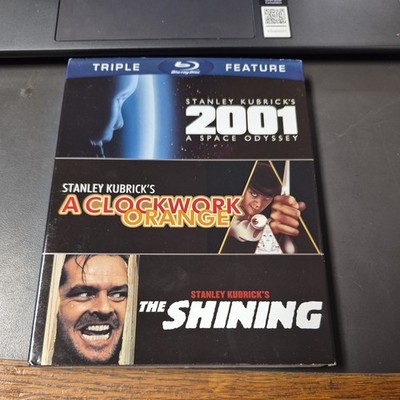 Stanley Kubrick Triple Feature: 2001/Clockwork / Shining (Blu-ray) NEW SEALED