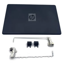 New For HP 15-BS 15T-BR 15-BW Black Back Cover+Hinges+Hinge Cover 924899-001 US 