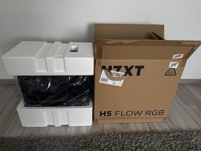 NZXT H5 Flow RGB (2024) Tower-Gehäuse - Schwarz - NEU & OVP - ATX PC Case