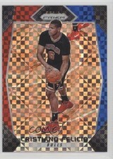 2017-18 Panini Prizm Red White & Blue Prizm Cristiano Felicio #243 5w5