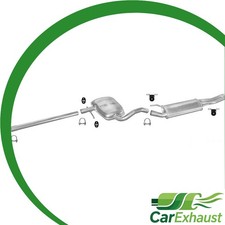 Auspuff für VW GOLF 3 III Variant 1.9 TDI 90PS 1.9 SDI Kombi Schalldämpfer