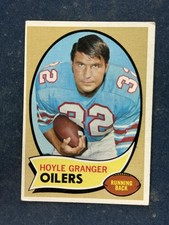 1970 Topps #155 Hoyle Granger Houston Oilers VG/EX