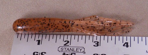Bass, Walleye, Fishing Lure / Pack Of 10 Soft Plastic, Gambler 4 inch Super Tube - Picture 2 of 3
