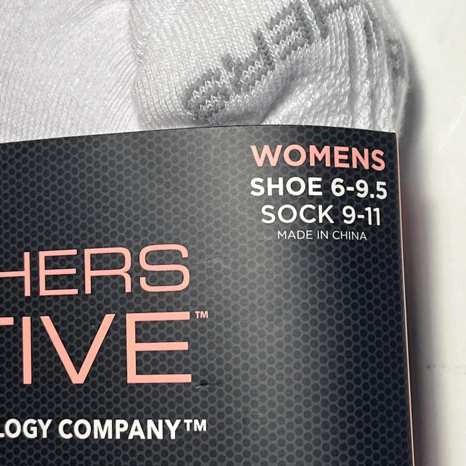 Calcetines Skechers Active Corte Bajo Mujer 6-9.5 Soporte Arco Ajustado 6 Pares Comodidad Foto 3 de 4