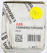 ABB Entrelec SNK Non-Fuse DIN Rail Terminal Block Qty: 50, 1SNK506210R0000