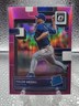 2022 Donruss Optic Tylor Megill Pink Prizm Parallel New York Mets SP RC