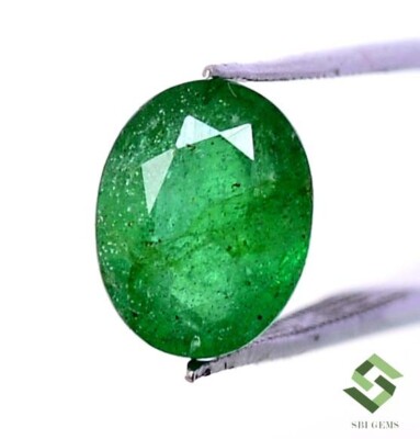 9x7 mm Certified Natural Emerald Oval Cut 1.77 CTS Untreated Loose Gemstone