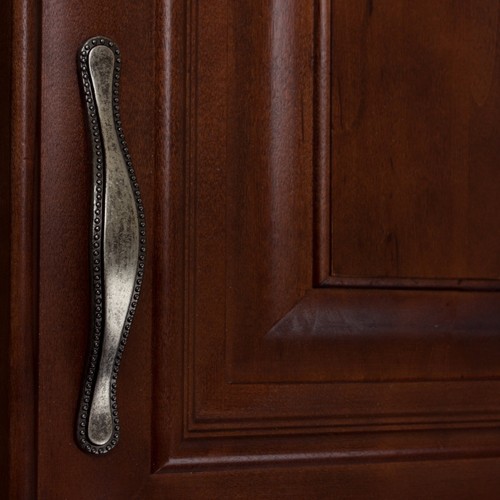 GlideRite 3" CC Beaded Kitchen Cabinet Drawer Pull Weathered Nickel - 4554-WN-1 - Picture 4 of 6