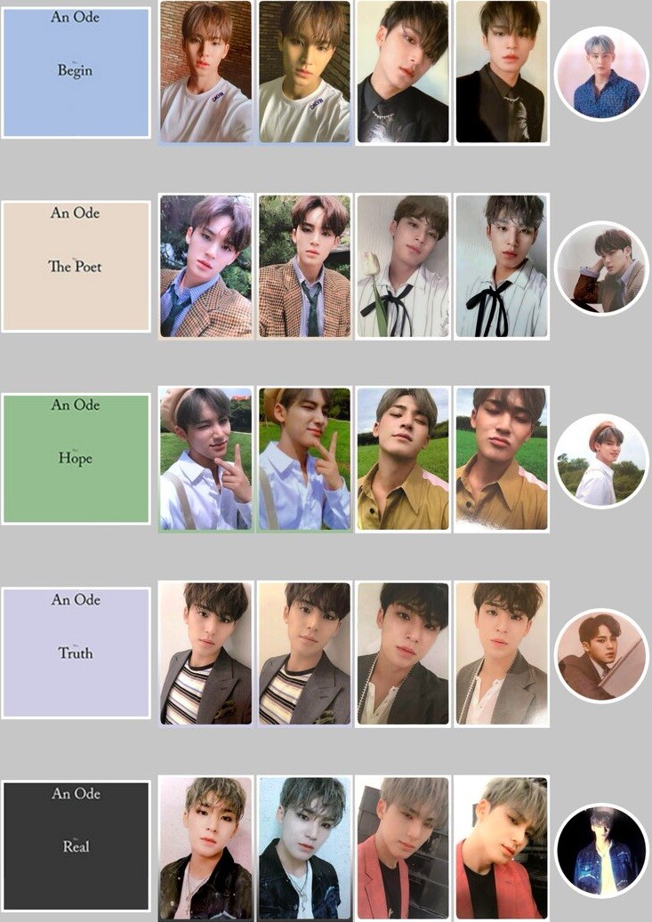 SEVENTEEN セブチ ミンギュ An Ode SEVENTEEN An Ode MINGYU OFFICIAL PHOTO CARD Real Hope Truth
