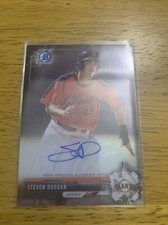 2017 Bowman Chrome Prospect Auto Steven Duggar