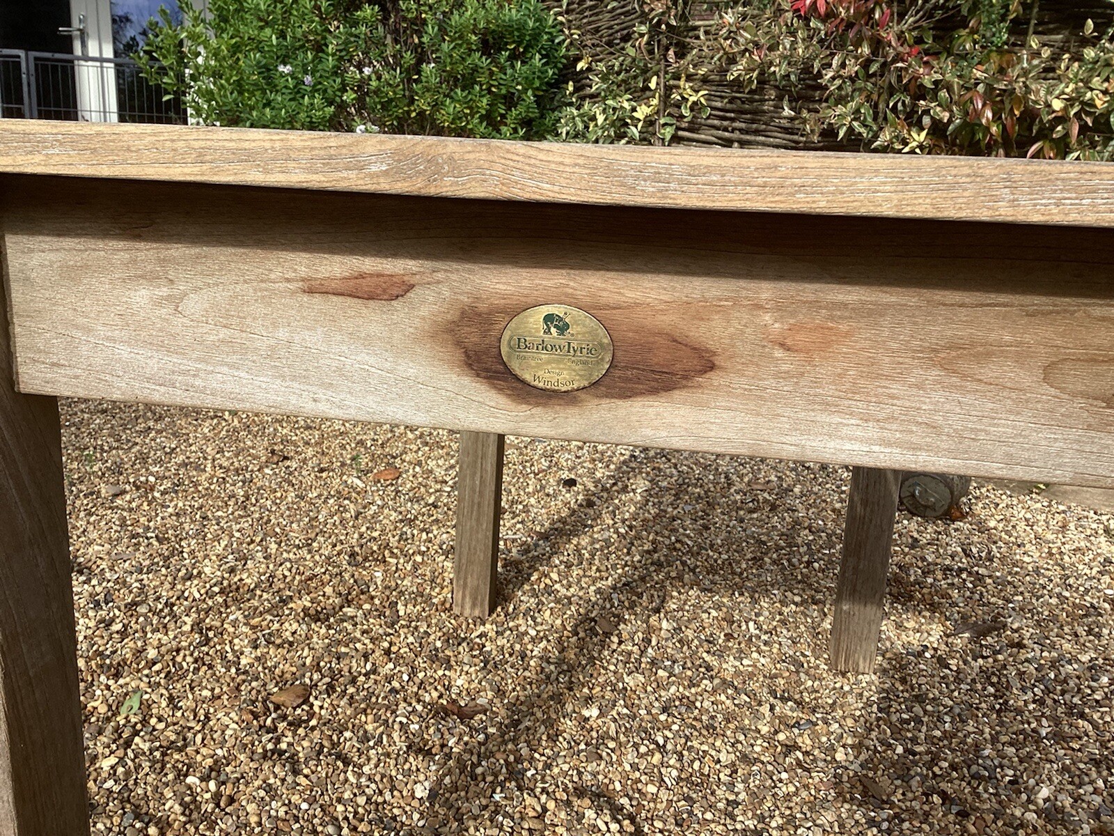 Barlow Tyrie Windsor Teak Garden Patio Table eBay