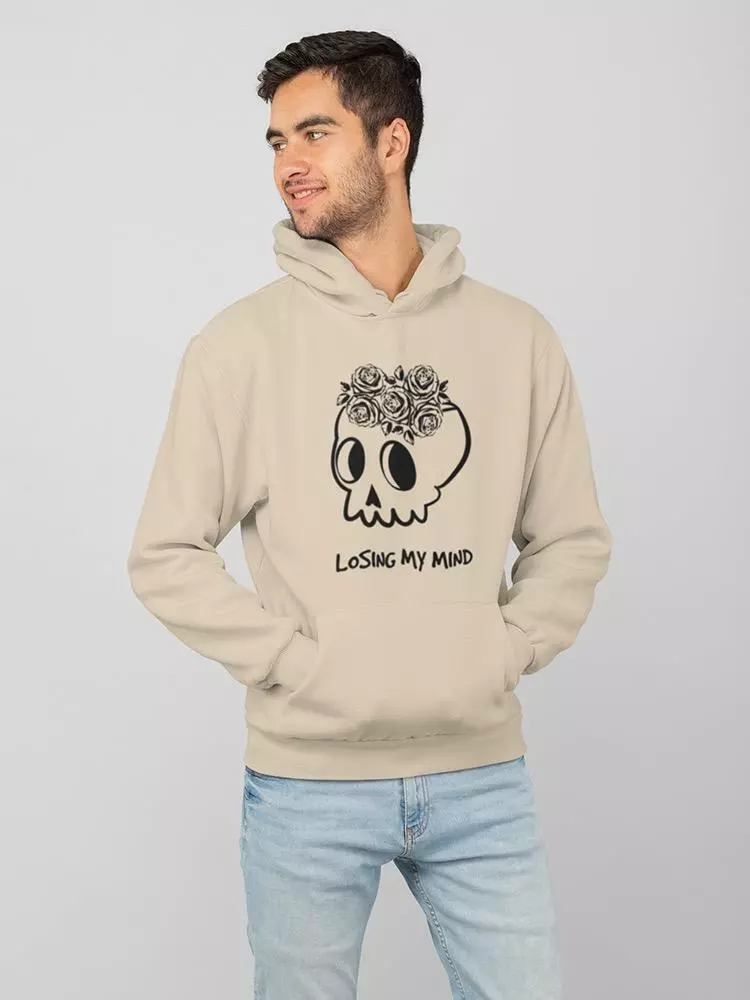 Losing My Mind Design Men's Hoodie -GoatDeals Designs