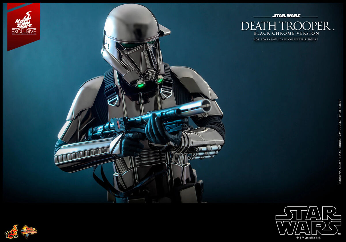 Hot Toys MMS621 Star Wars Death Trooper Black Chrome Hot Toys MMS621 Star Wars Death Trooper Black Chrome