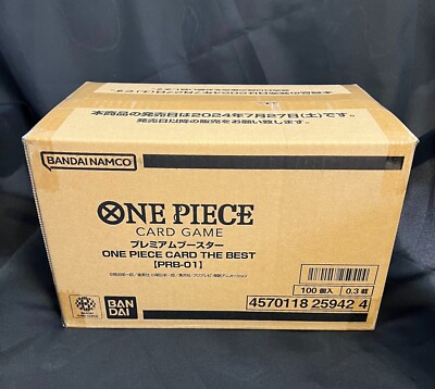 Sealed] ONE PIECE CARD THE BEST Premium Booster Case (10 Box) PRB