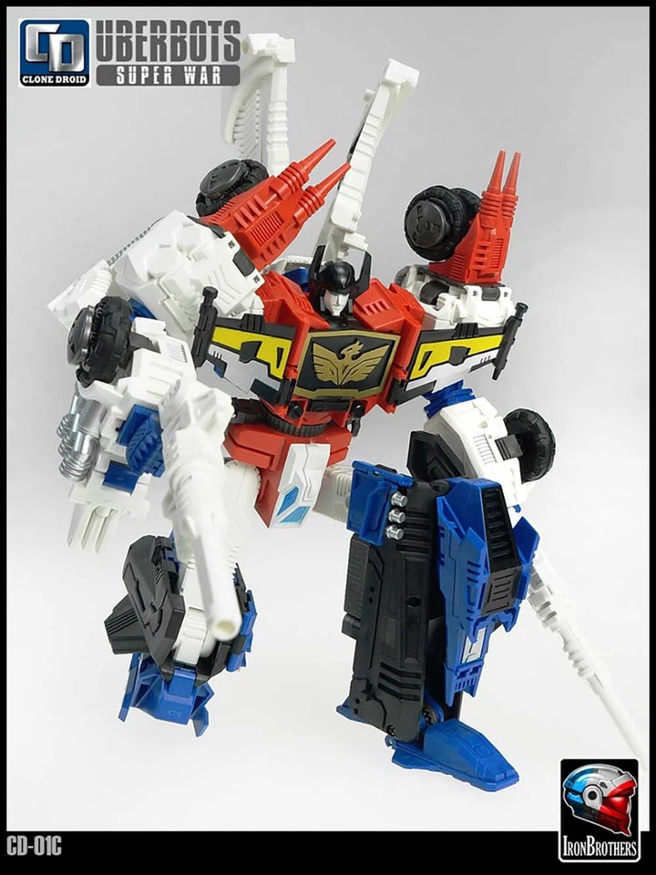  New Clone Droid Toy CD-01C Greatshot SixShot G1 Action Figure toy in stock - Image 3 of 4