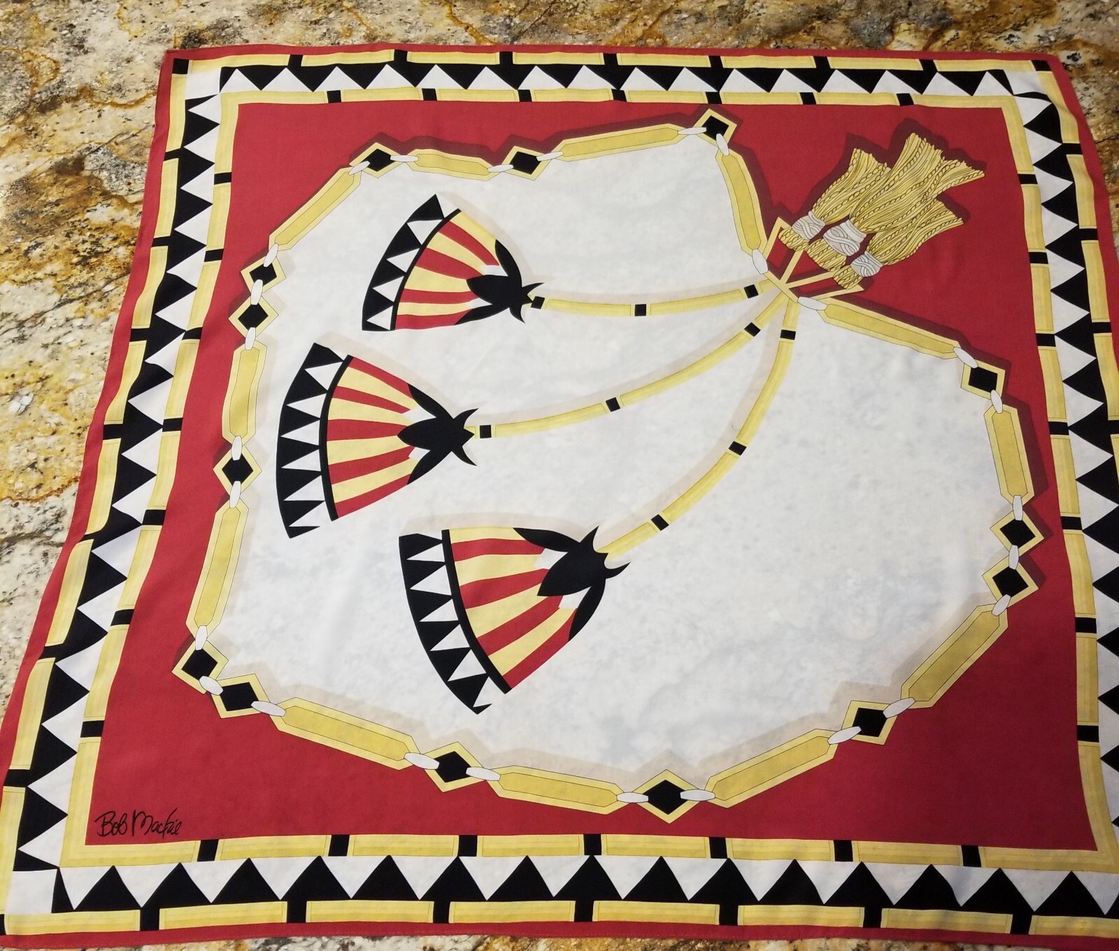 Bob Mackie Wearable Art Scarf - image 1