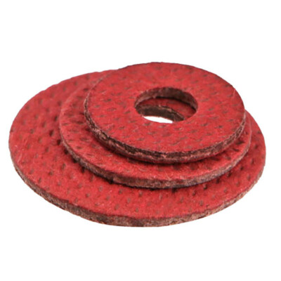 Insulating Fiber Flat Washers Red Sealing Gasket M2 M2.5 M3 M3.5 M4 M5 M6 M8
