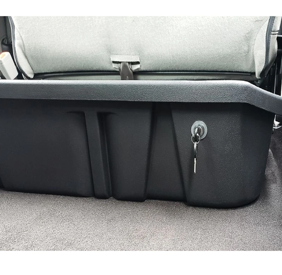 Du-Ha 20116 Black Lockbox Lockable Firearm Storage for Ford F150 / F250 / F-550 Foto 4 de 4