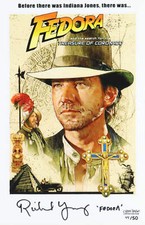 Richard Young Signed (AutographCOA) "Fedora And The Search For The Treasure Of C