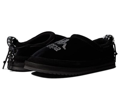 Kappa Authentic Mule 4 Slippers Women's US 6.5 Black Slip On Round Toe JOBB376