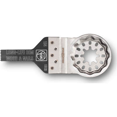 Fein E-Cut BIM Long Life Starlock oszillierendes Multitool Sägeblatt für Holz und 