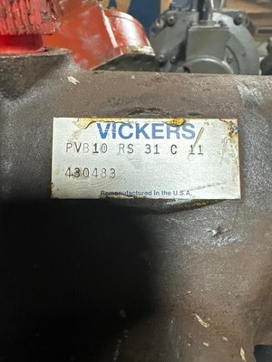 VICKERS PVB 10 RS 31 C 11 HYDRAULIC PISTON PUMP ASSY 430483