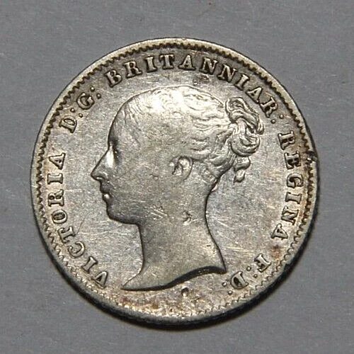 1838 Great Britain 4 Pence Groat Nice Condition -3792- - Image 2 of 2