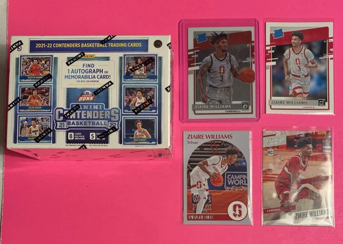🔥🚨 NEW NBA Contenders Blaster Box + Ziaire Williams Rookie Card Lot Optic🔥🚨